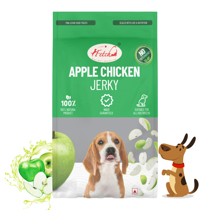 Apple Chicken Jerky- 80g