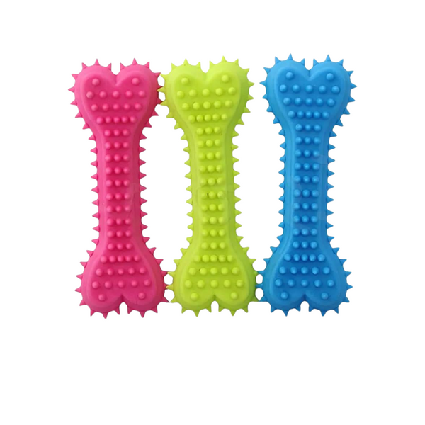 Soft Rubber Spike Bone