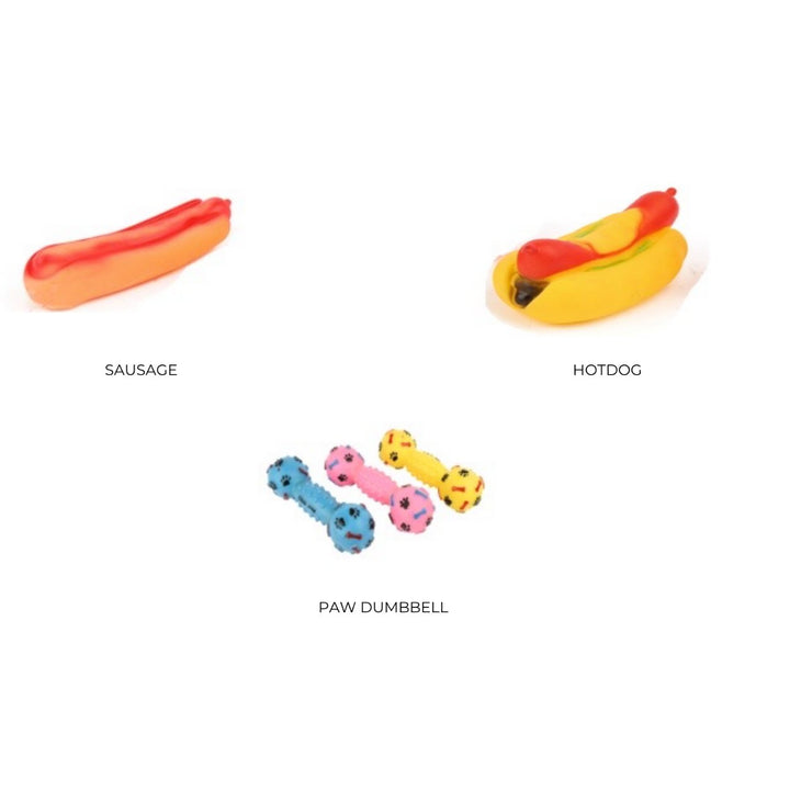 Squeaky Toys - Small - Fetch Catoz