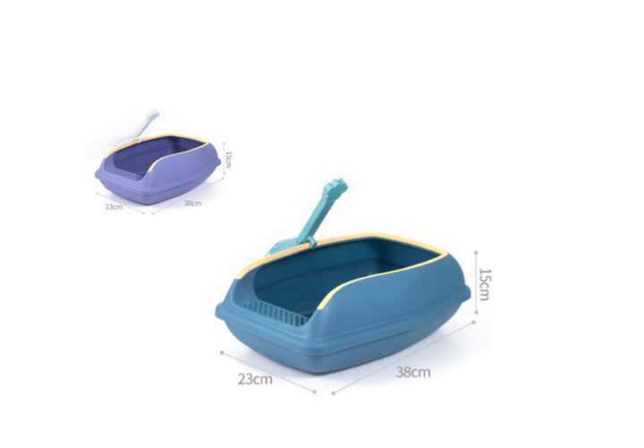 Tub Cat Litter Tray + Scooper - Fetch Catoz